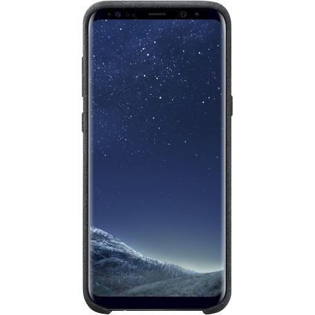 Funda Samsung Galaxy S8+ Alcántara Gris EF-XG955AS Nueva