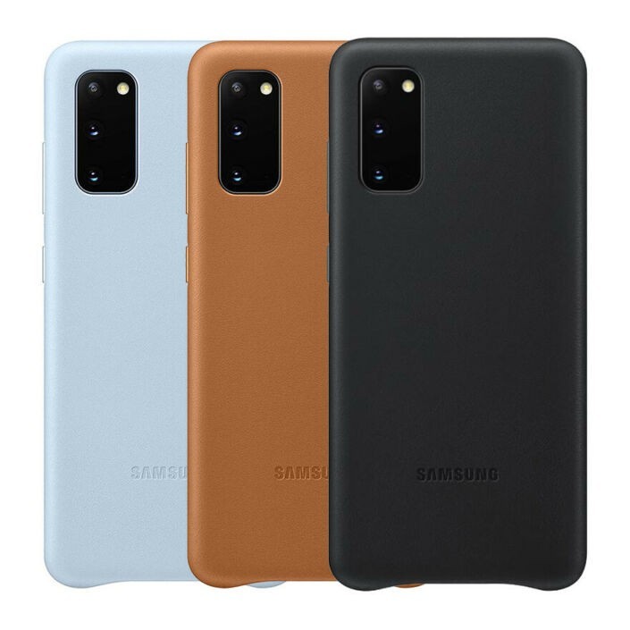 Funda Samsung Galaxy S20 Piel Marrón EF-VG980LA
