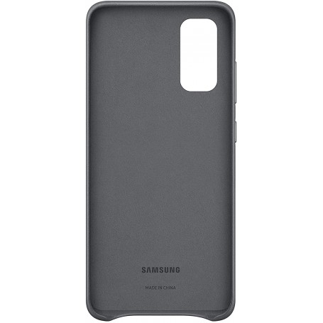 Funda Samsung Para Galaxy S20 Piel Color Gris EF-VG980LJ