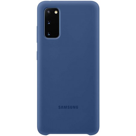 Funda Silicona Samsung Galaxy S20 Azul Navy EF-PG980TN