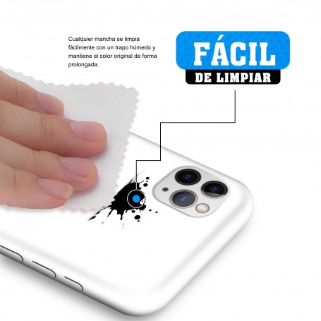 Funda Silicona para Apple iPhone 11 Pro Blanco - Librephonia