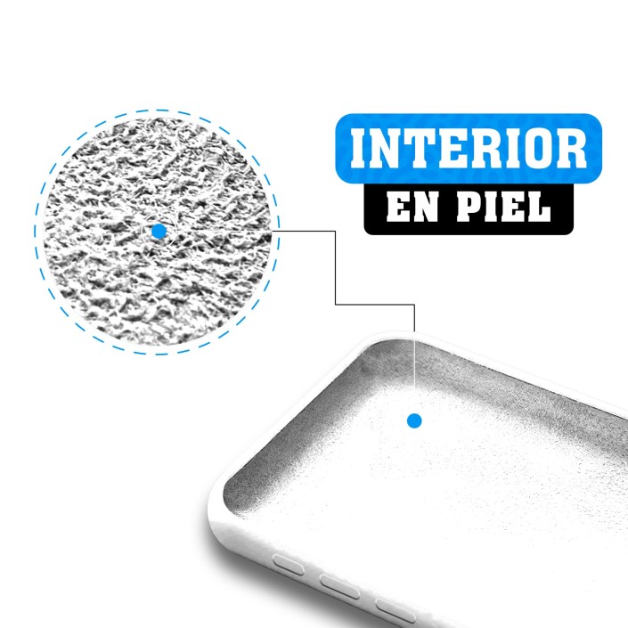 Funda Silicona para Apple iPhone 11 Pro Blanco...