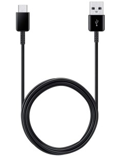 Cable de Carga Samsung EP-DR140ABE USB-C 0,80m Negro 2
