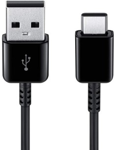 Cable de Carga Samsung EP-DR140ABE USB-C 0,80m Negro