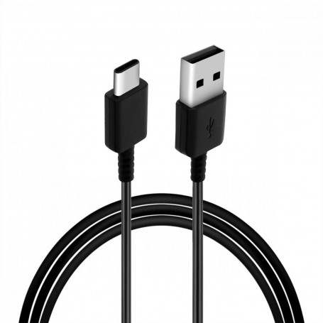 Cable de Carga Samsung EP-DR140ABE USB-C 0,80m Negro