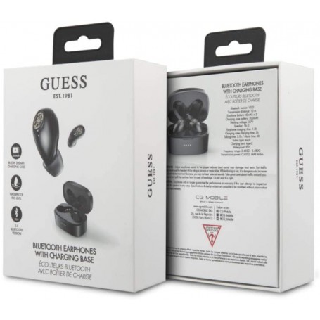 Auriculares Guess Inalámbricos 4H Negro - GUTWSJL4GBK