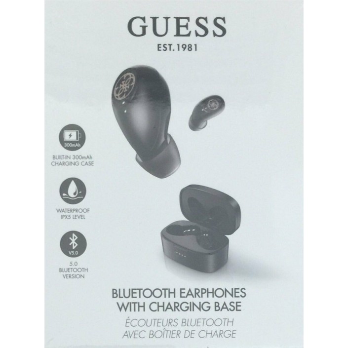 Auriculares Guess Inalámbricos 4H Negro -...