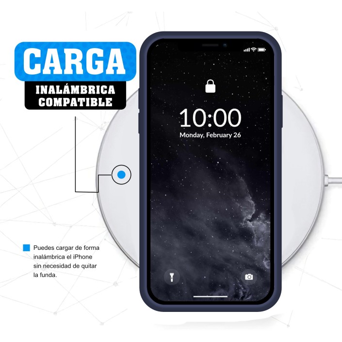 Funda Silicona para Apple iPhone 11 Pro Max...