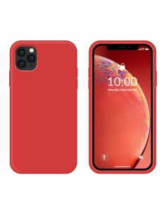 Funda Silicona para Apple iPhone 11 Pro Max Rojo -...