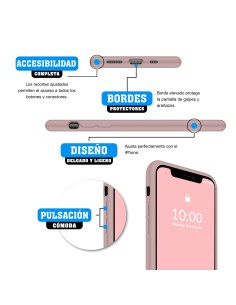 Funda Silicona para Apple iPhone 11 Pro Max Rosa Arena -... 2