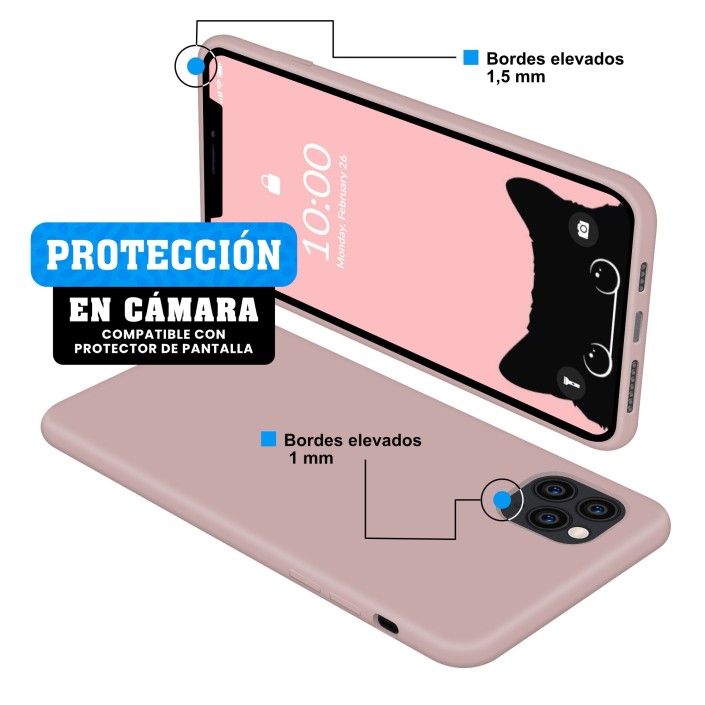 Funda Silicona para Apple iPhone 11 Pro Max...
