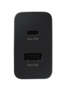 Samsung Cargador Duo EP-TA220NB USB C 35W Negro 2