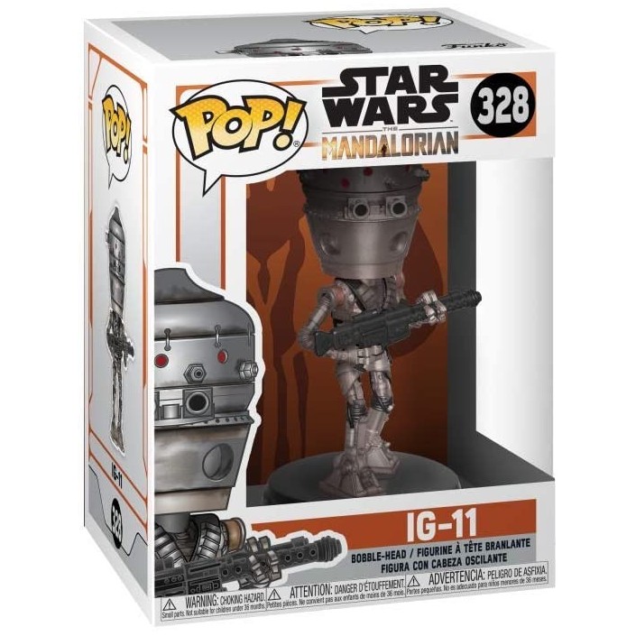 Funko Pop Star Wars - Mandalorian - IG-11 328 -...