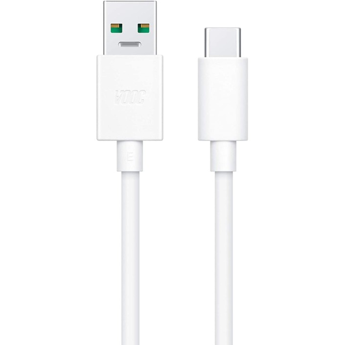 Cable Oppo VOOC Carga Flash DL129 USB-C 1m Blanco
