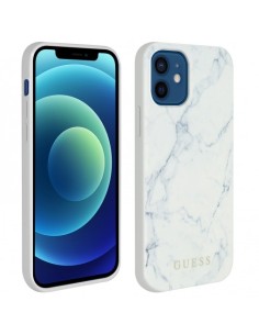 Funda Guess Silicona efecto Mármol para Apple iPhone 12 mini 2