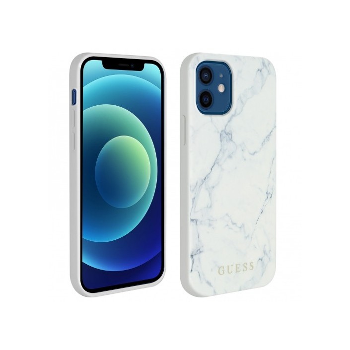 Funda Guess Silicona efecto Mármol para Apple...