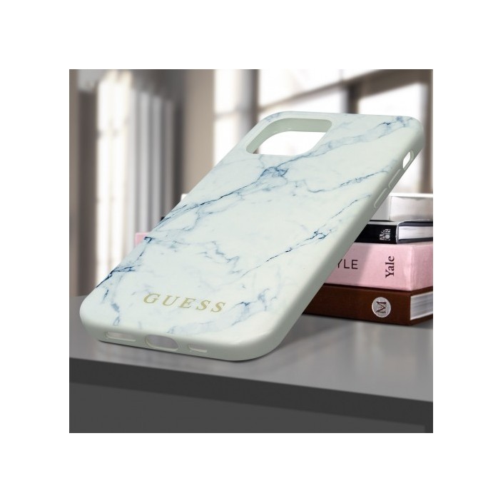 Funda Guess Silicona efecto Mármol para Apple...