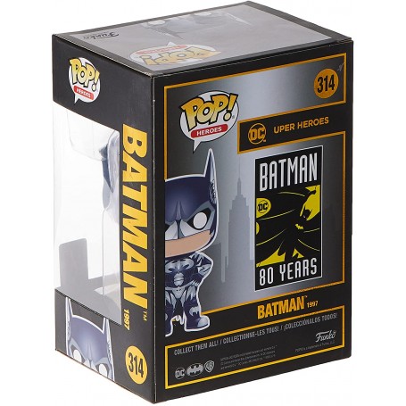 Figura Funko Pop! Heroes 80 Aniversario Batman 1997 Modelo 314 | 37262
