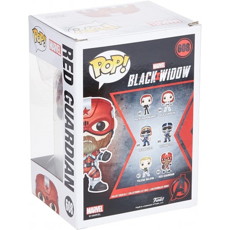 Figura Funko Pop! Marvel Viuda Negra Guardian Rojo Modelo 608 | 46686