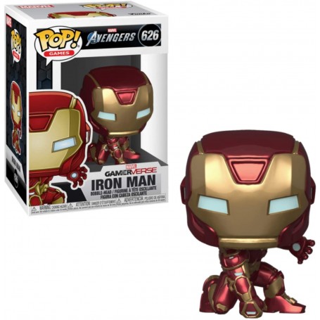Figura Funko Pop! Marvel Avengers Juego Iron Man Traje Stark Tech Modelo 626 | 47756