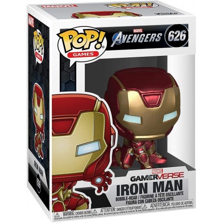 Figura Funko Pop! Marvel Avengers Juego Iron Man Traje Stark Tech Modelo 626 | 47756