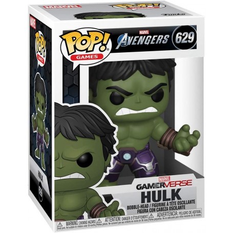 Figura Funko Pop! Marvel Avengers Juego Increible Hulk Traje Stark Tech Modelo 629 | 47759