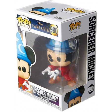 Figura Funko POP! Disney Fantasia 80th Mickey Hechicero Modelo 990 | 51938
