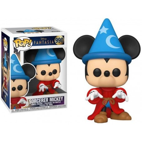 Figura Funko POP! Disney Fantasia 80th Mickey Hechicero Modelo 990 | 51938