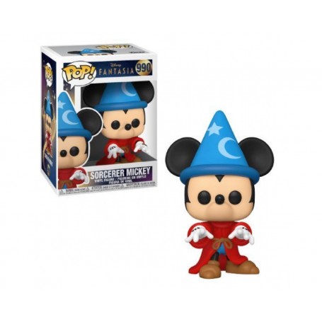 Figura Funko POP! Disney Fantasia 80th Mickey Hechicero Modelo 990 | 51938