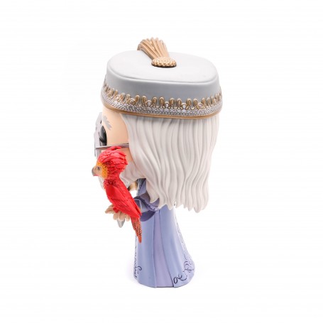 Figura Funko Pop! Harry Potter Albus Dumbledore con Fawkes Modelo 110 | 48038 | Gigante 25 cm