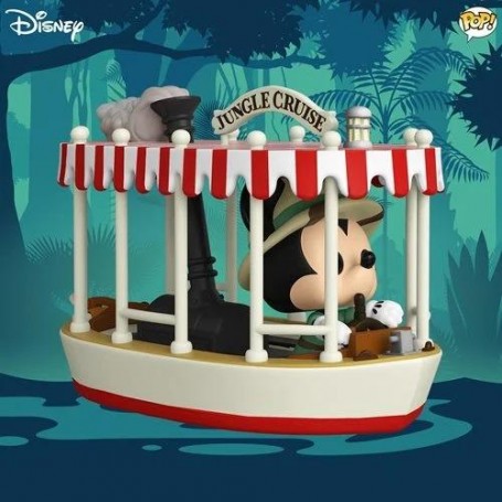 Figura Funko POP! Rides Disney Crucero por la jungla Mickey en bote Modelo 103 | 55747