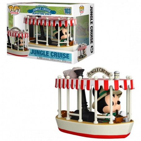 Figura Funko POP! Rides Disney Crucero por la jungla Mickey en bote Modelo 103 | 55747
