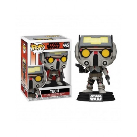 Figura Funko POP! Star Wars Tech Modelo 445 | 55502