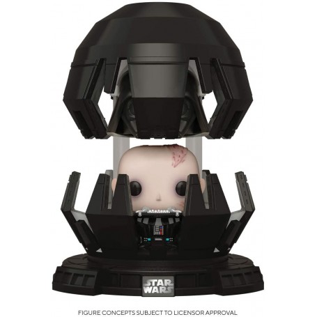 Figura Funko Pop! Star Wars Deluxe Darth Vader en cámara de meditación Modelo 365 | 46763