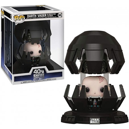 Figura Funko Pop! Star Wars Deluxe Darth Vader en cámara de meditación Modelo 365 | 46763
