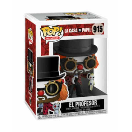 Figura Funko POP! La casa de papel El Profesor (payaso) Modelo 915 | 44196