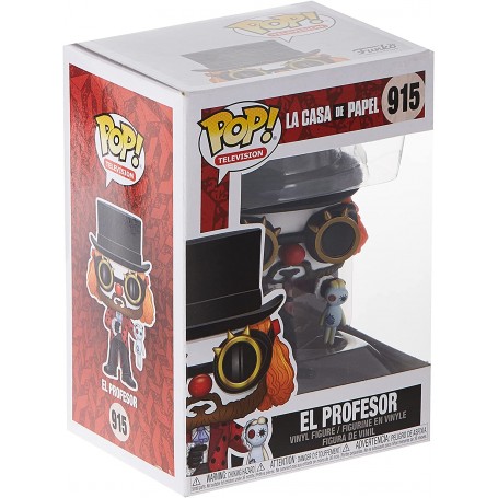 Figura Funko POP! La casa de papel El Profesor (payaso) Modelo 915 | 44196