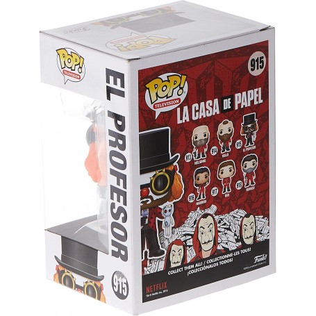 Figura Funko POP! La casa de papel El Profesor (payaso) Modelo 915 | 44196