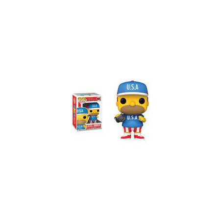 Figura Funko POP! Los Simpsons Homer USA Modelo 905 | 52962