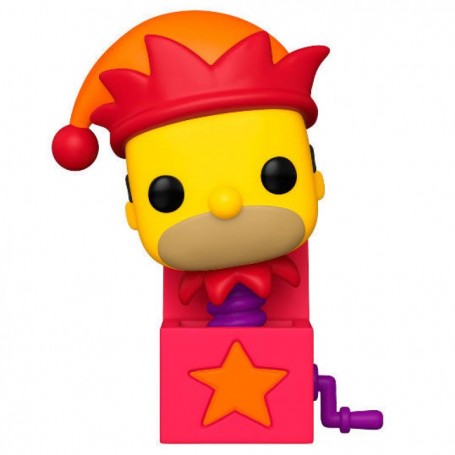 Figura Funko POP! Los Simpsons La Casa Arbol del Terror Homer Jack-in-the-box Modelo 1031 | 50145