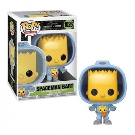 Figura Funko POP! Los Simpsons Bart La Casa Arbol del Terror Astronauta Modelo 1026 | 50138