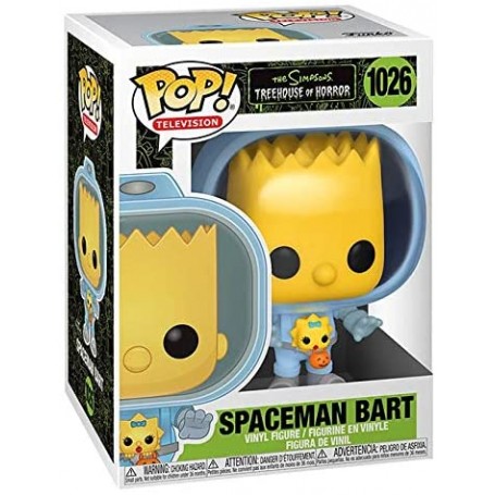 Figura Funko POP! Los Simpsons Bart La Casa Arbol del Terror Astronauta Modelo 1026 | 50138
