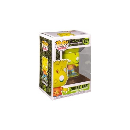 Figura Funko Pop! Los Simpsons Casa Arbol Del Horror Bart Zombie Modelo 1027 | 50139
