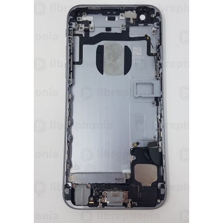 Chasis Original para Apple iPhone 6s Gris Espacial con componentes