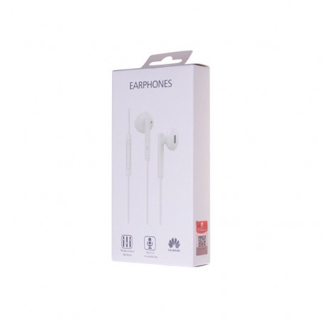 Huawei Auriculares Modelo AM115 con Conexión Jack 3.5mm | Regulador de Volumen | Control de Llamadas