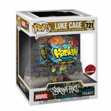 Figura Funko POP! Marvel Exclusivo Luke Cage Graffiti Modelo 721| 52711
