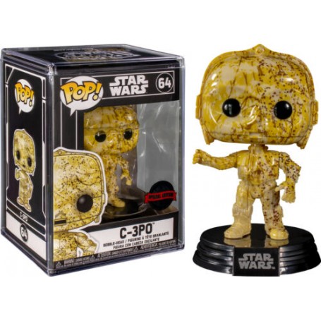 Figura Funko POP! Star Wars Exclusivo C-3PO Modelo 64 | 45528