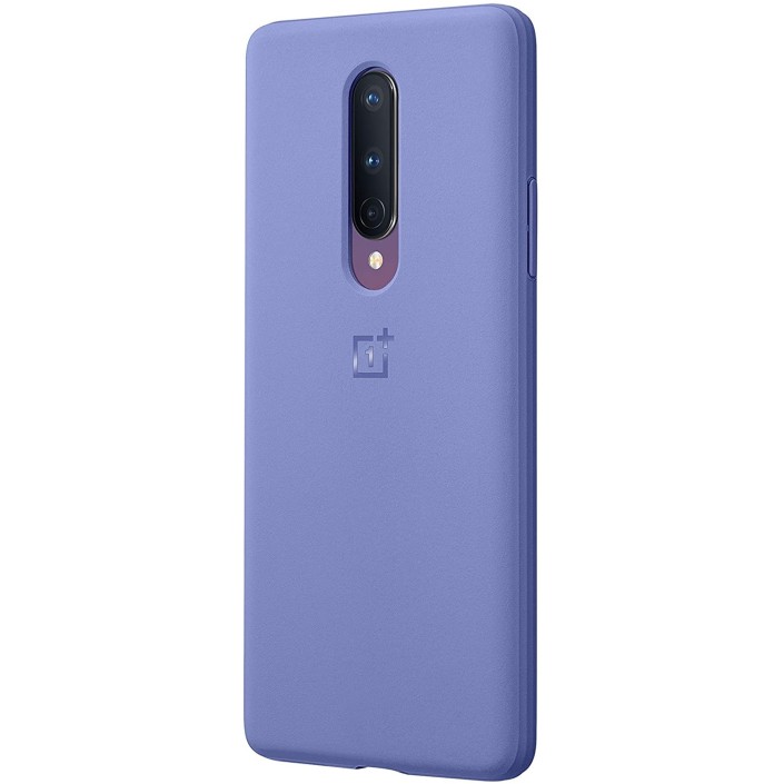 Funda OnePlus 8 Sandstone Bumper Violeta Humo...