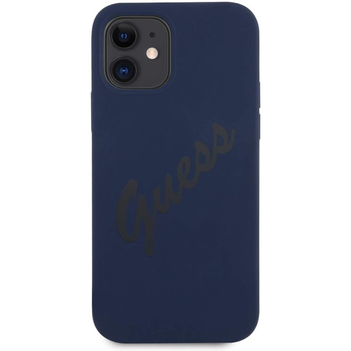 Funda Guess Vintage de silicona para iPhone 12...