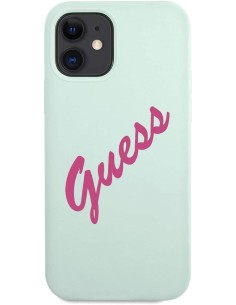 Funda Guess Vintage de silicona para iPhone 12 mini color... 2
